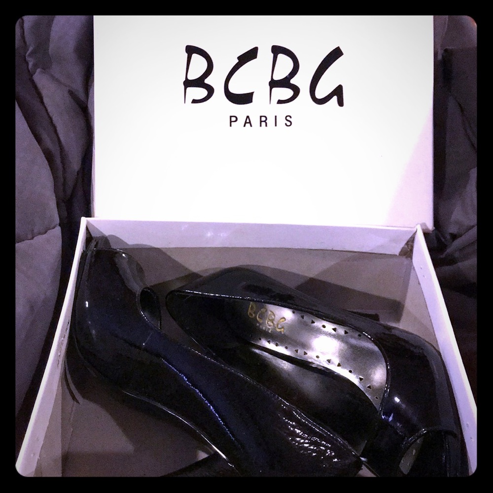 BCBG Paris Patent Leather Heels